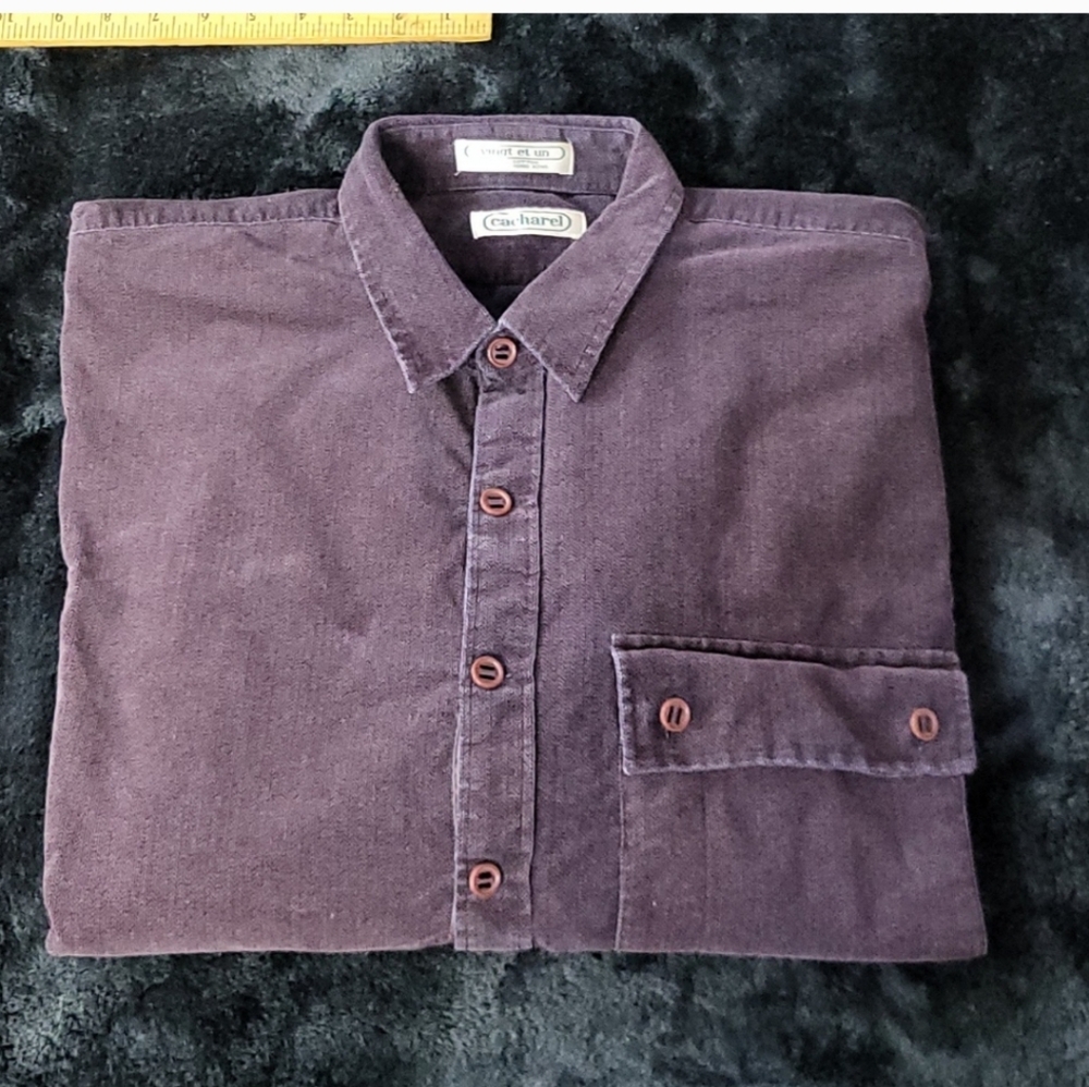 Cacharel Mens Shirt XL Unique Styling
